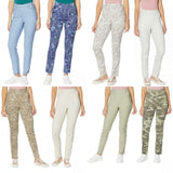 DG2 by Diane Gilman Women's Petite Reversible Twill Pull On Skinny Jeans