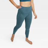 All In Motion Women's Contour Power Waist High Waisted Textured Leggings
