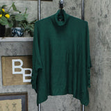 Alfani Petite Turtleneck Poncho Sweater