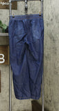 DG2 by Diane Gilman Women's Petite SoftCell Chambray Wide Leg Pants Indigo PS