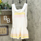 Lisa Marie Fernandez For TRGT Women's Sleeveless Ric Rac Mini Dress