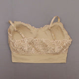 Rhonda Shear Plus Size Lace Leisure Bra With Removable Pads