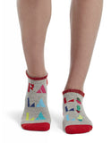 HUE Women's 2 Pack Holiday Footsie Socks