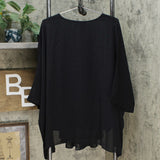 DG2 by Diane Gilman Women's Kimono Layered Top