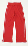 Charles River Apparlel Girls' Olympian Track Pants Red Small