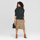 A New Day Women's Any Day Turtleneck Sherpa Pullover Sweatshirt