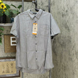 Boston Traders Men's Short Sleeve Button Down Shirt
