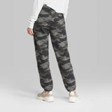 Wild Fable Camo Print High-Rise Vintage Jogger Sweatpants