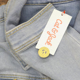 Cat & Jack Girls' Button Front Jean Jacket
