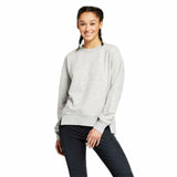 Mossimo Women's Foil Print French Terry Pullover Sweatshirt