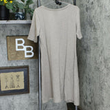 Isaac Mizrahi Live! Women's SOHO Baby French Terry V-Neck Swing Dress
