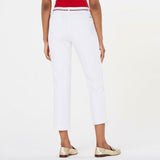 Tommy Hilfiger Women's Ribbon Trim Ankle Pants