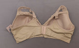 Nearly Nude Women's Plus Size Seamless Wirefree Bra With Lace Trim