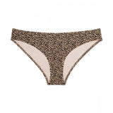 Shade & Shore Women's Animal Print Cheeky Bikini Swim Bottom Medium