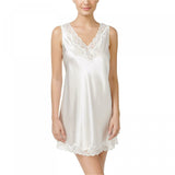 Thalia Sodi Women's Lace Trimmed V-Back Chemise Gown