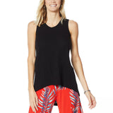 DG2 by Diane Gilman Women's Plus Size Hi Low Tank Top