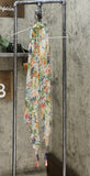 INC International Concepts Women's Rainforest Botanical Crescent Scarf