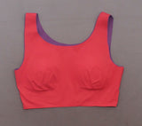 Rhonda Shear Women's Invisible Body Leisure Bra With Contrast Trim