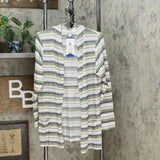 Leo & Nicole Women's Lightweight Cinch Waist Cardigan Sweater