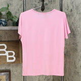 IMAN Women's 2 Pack City Chic Short Sleeve T-Shirts