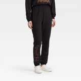 Def Leppard Women's Graphic Jogger Pants Black XL