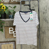 Tommy Hilfiger Women's Short Sleeve V-Neck T-Shirt