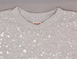 Mossimo Women's Foil Print French Terry Pullover Sweatshirt