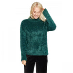 A New Day Women's Casual Fit Textured Mock Turtleneck Pullover Sweater