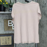 Universal Thread Women's Short Sleeve T-Shirt L7EG3 Blush Pink XXL