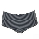 Rhonda Shear Women's Plus Size 2 Pack Striped Body Brief Panties