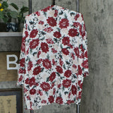 Laurie Felt Women's Open Front Printed Kimono