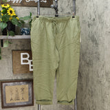 A New Day Women's High Rise Ankle Length Linen Taper Pants