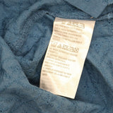 LOGO by Lori Goldstein Lavish Button-Front Woven Top With Knit Sleeves