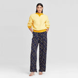 Who What Wear Women's Boat Neck Pullover Sherpa Sweatshirt