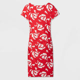 Isabel Maternity by Ingrid & Isabel Floral Print Short Sleeve T-Shirt Dress
