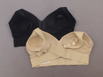 Rhonda Shear 2 Pack Mesh Back Detail Molded Cup Bras Nude/ Black Medium
