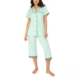 Munki Munki Women's 2 Piece Capri Pajama Set