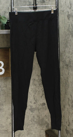 A New Day Women's High Waist Ponte Leggings Black Large