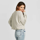 Grayson/Threads Women's St. Patrick's Day Let's Day Drink Cropped Sweatshirt