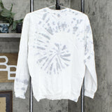 Sub Urban Riot Womens Cloud Wash Willow Pullover Crewneck Sweatshirt