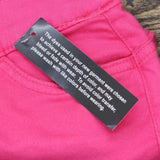 IMAN Womens Illusion Denim Pull On Bootcut Jeans Pink 2P