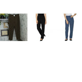 Susan Graver Women's Essentials Lustra Knit Regular Skinny Pants