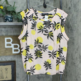 NWT G By Giuliana Womens Layered Floral Sleeveless Blouse. 647106 Plus 2X