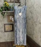 Knox Rose Women's Tie Dye Sleeveless Knit Midi Dress
