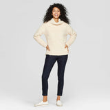 A New Day Women's Any Day Turtleneck Sherpa Pullover Sweatshirt