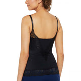 Rhonda Shear Women's Plus Size 2 Pack Pin Up Camisoles With Lace Trim
