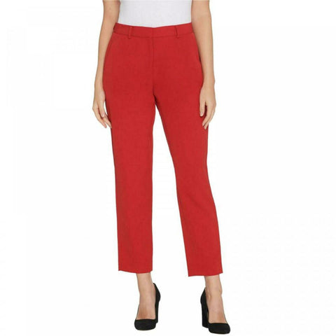 Brooke Shields Timeless Women's Plus Size Woven Ankle Pants