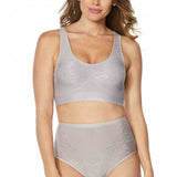 Rhonda Shear Plus Size Jacquard Ahh Bras With Removable Pads