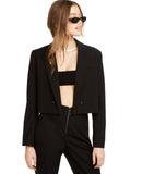 NWT Danielle Bernstein Women's Cropped Blazer Jacket. 719J103 Small