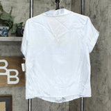 In Bloom by Jonquil Mrs Satin Short Shirt Pajamas Set Blue XL